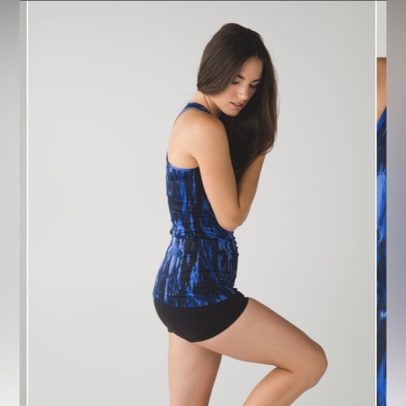 Lululemon Cool Racerback blue size 8 - Picture 2 of 9